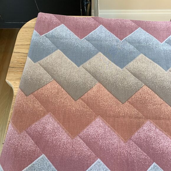 VTG 80s TWIN Flat Sheet Pillowcases Lady Pepperell Westpoint Southwestern Mesa - Picture 7 of 16